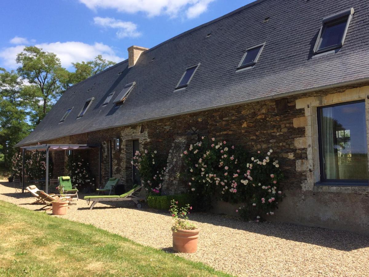 라젤르이본 La Mouliniere, Jolie Longere Du Xviie B&B 외부 사진